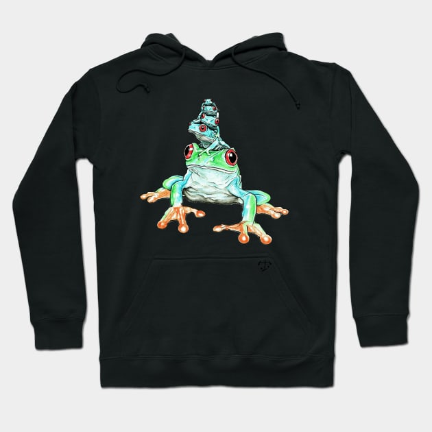 Frogy Hoodie by tristan.r.rosenkreutz